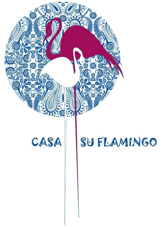 Вилла Casa Su Flamingo Вилласимиус Экстерьер фото